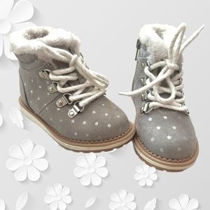 Cat & Jack Toddler Girls Reed Zipper Winter Boots size 7